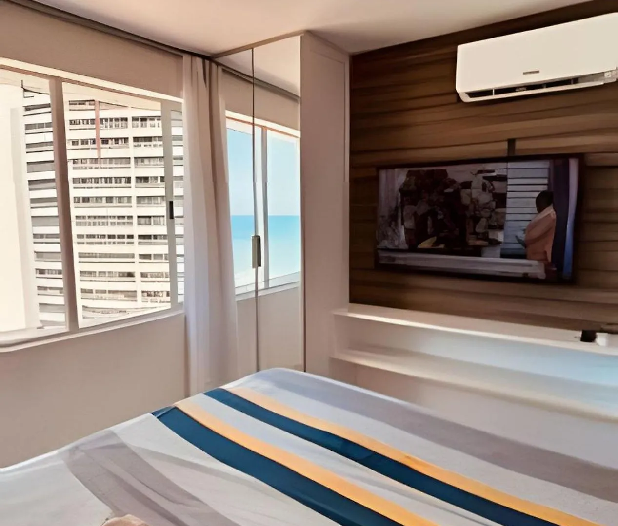 Elegante Apt Com Vista Para O Mar De Ponta Negra Natal 0*,  Brazílie