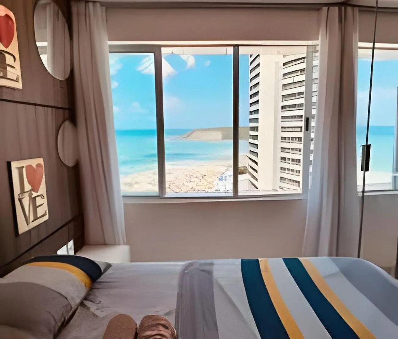 Elegante Apt Com Vista Para O Mar De Ponta Negra Natal